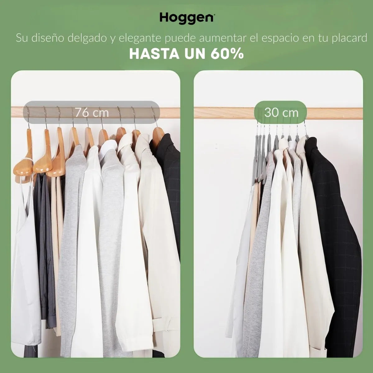 Perchas de Terciopelo Gris para Adultos X 50 Unidades