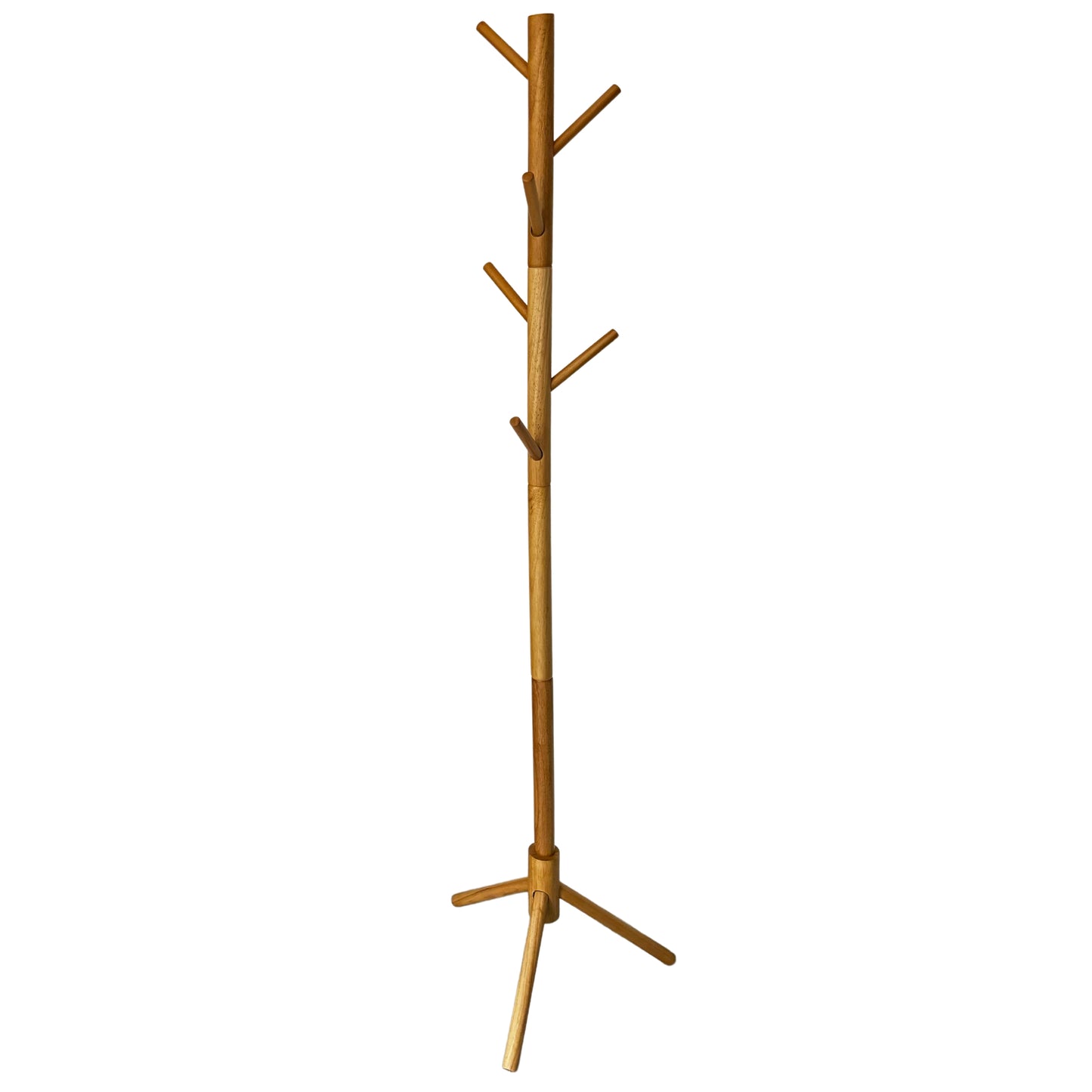 Perchero de Pie Madera Natural Moderno Nórdico Premium