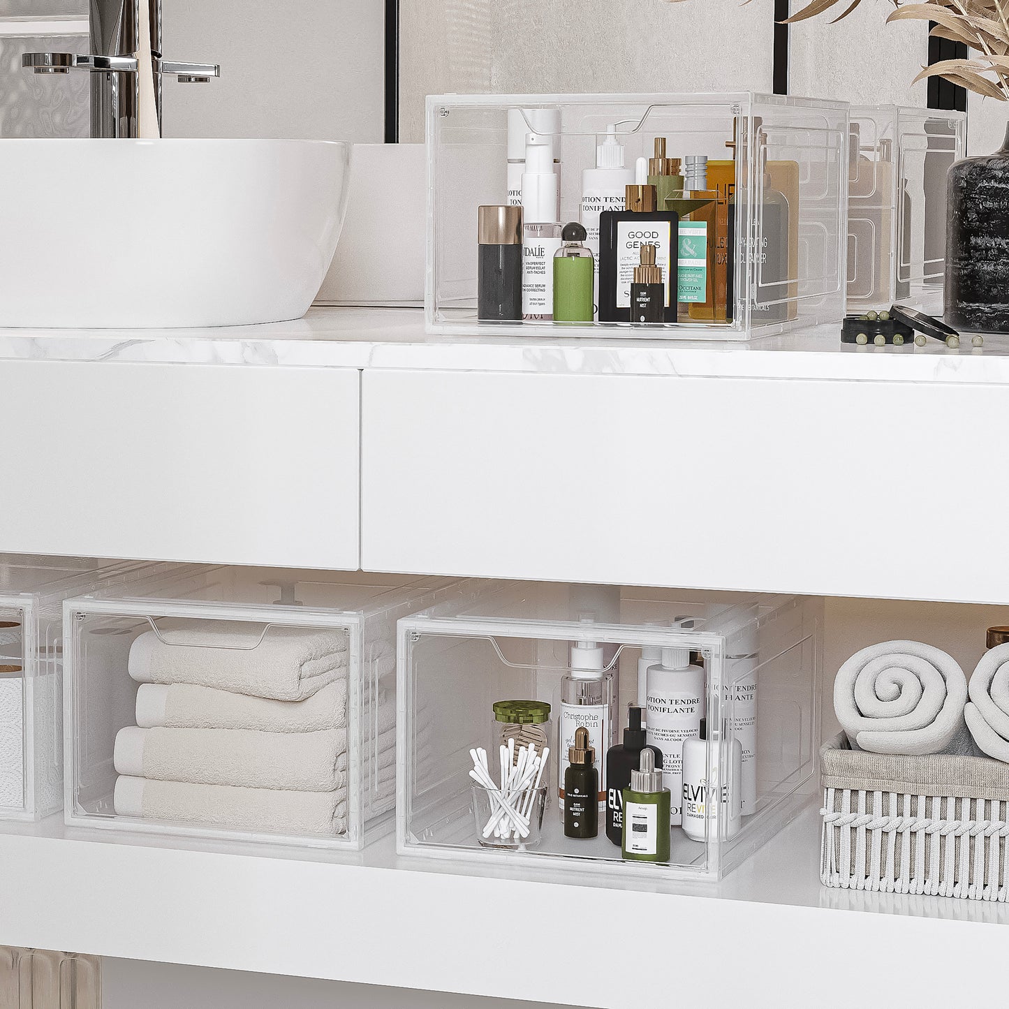 Caja Organizadora Para Zapatos por 6 Unidades