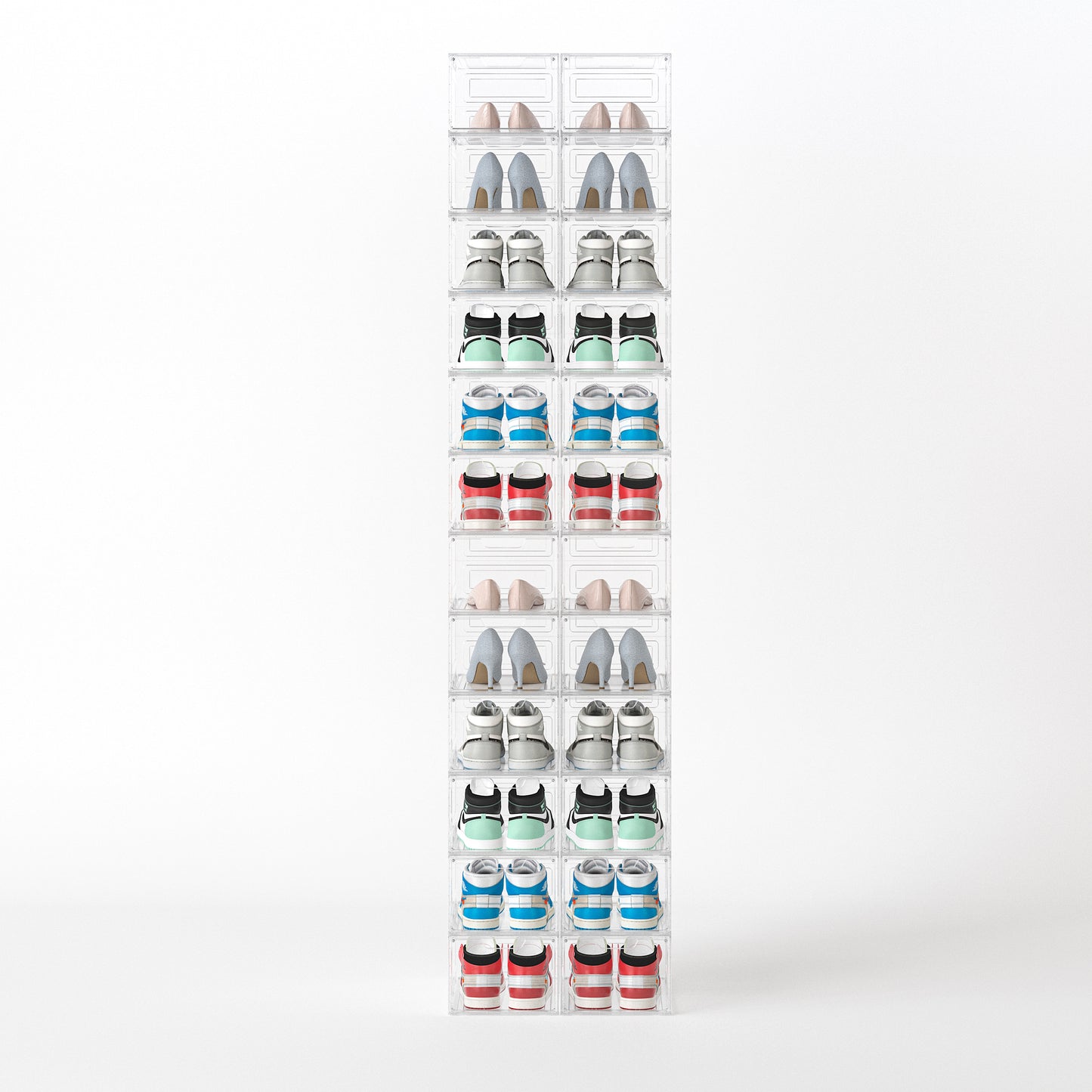 Caja Organizadora Para Zapatos por 6 Unidades