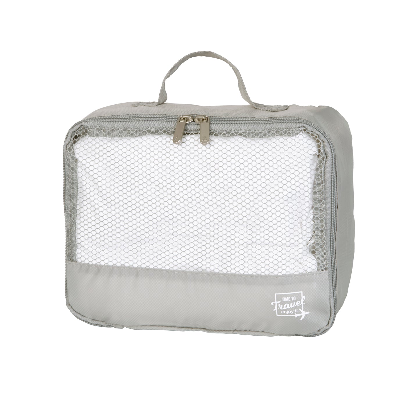 Fundas Organizadoras De Viaje Gris Pack 5 Unidades