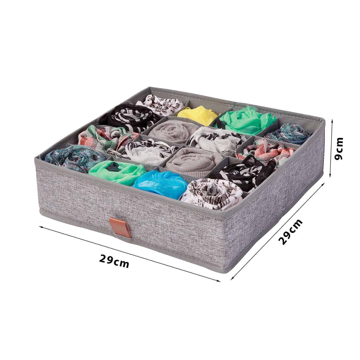 Organizador De Ropa Interior Caja Divisor Separador Cajon