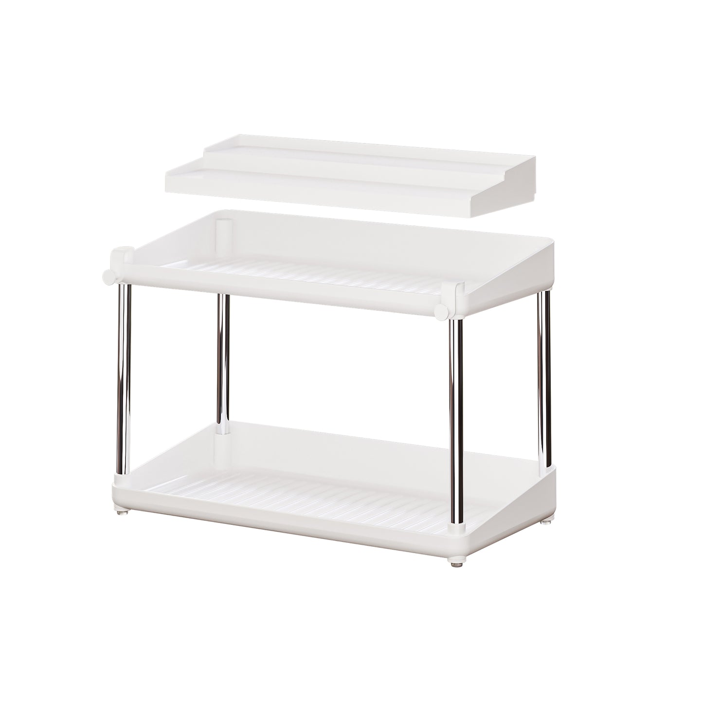 Estante Organizador Especiero Cajon Cocina 2 Niveles