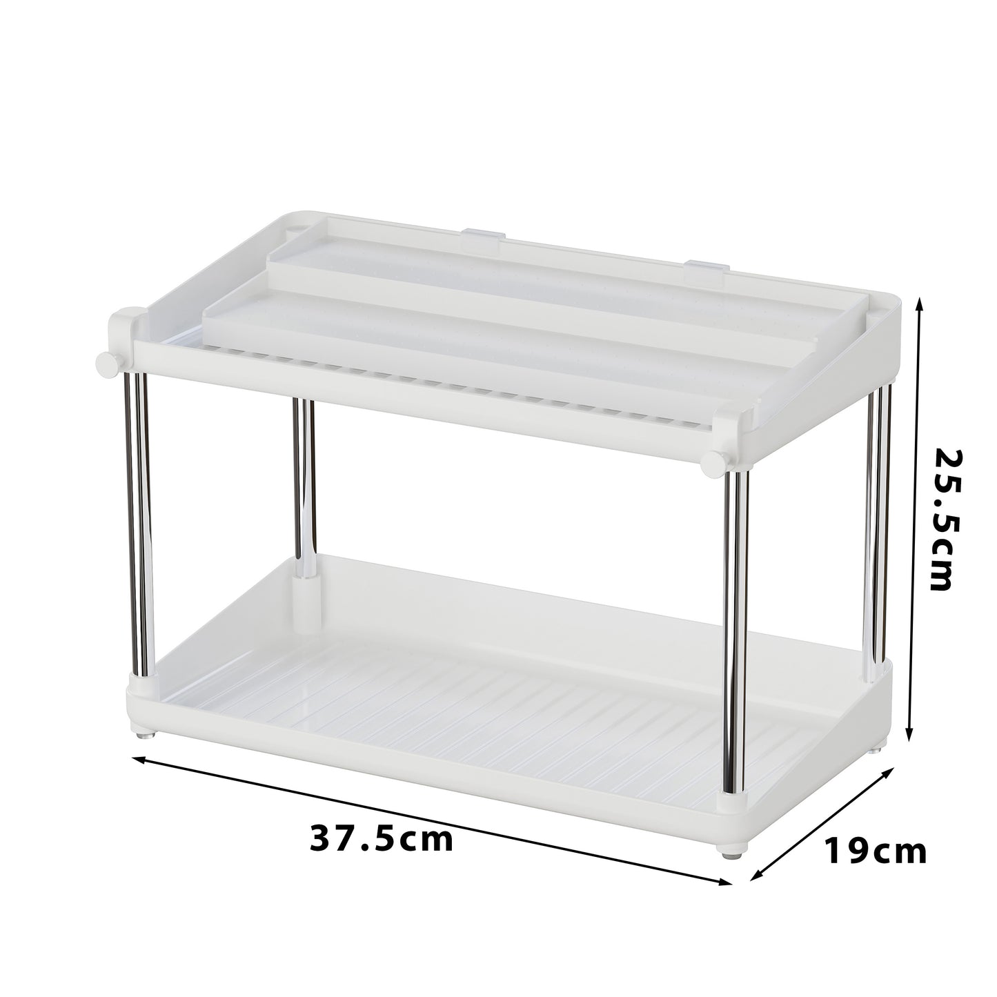 Estante Organizador Especiero Cajon Cocina 2 Niveles