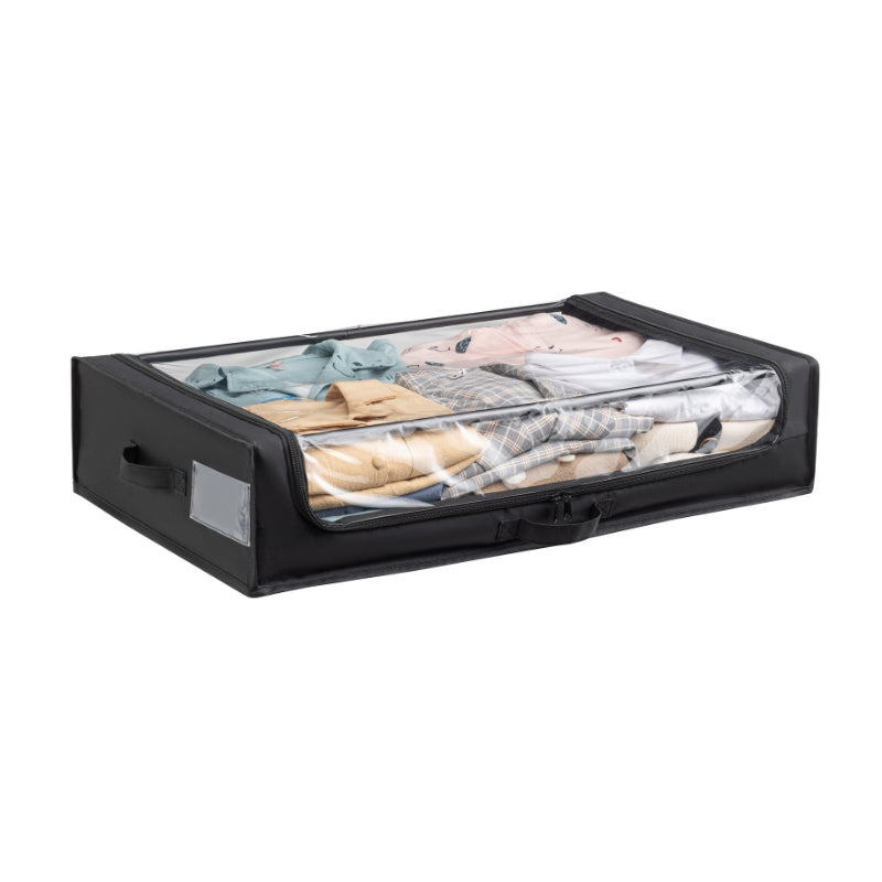 Fundas Bajo Cama Negro Pack 2 Unidades