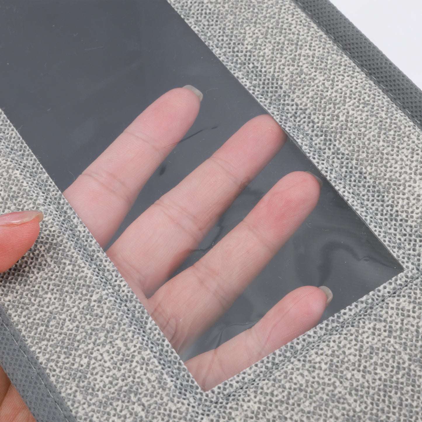 Caja Organizador De Tela Apilable Con Tapa Plegable Hogar
