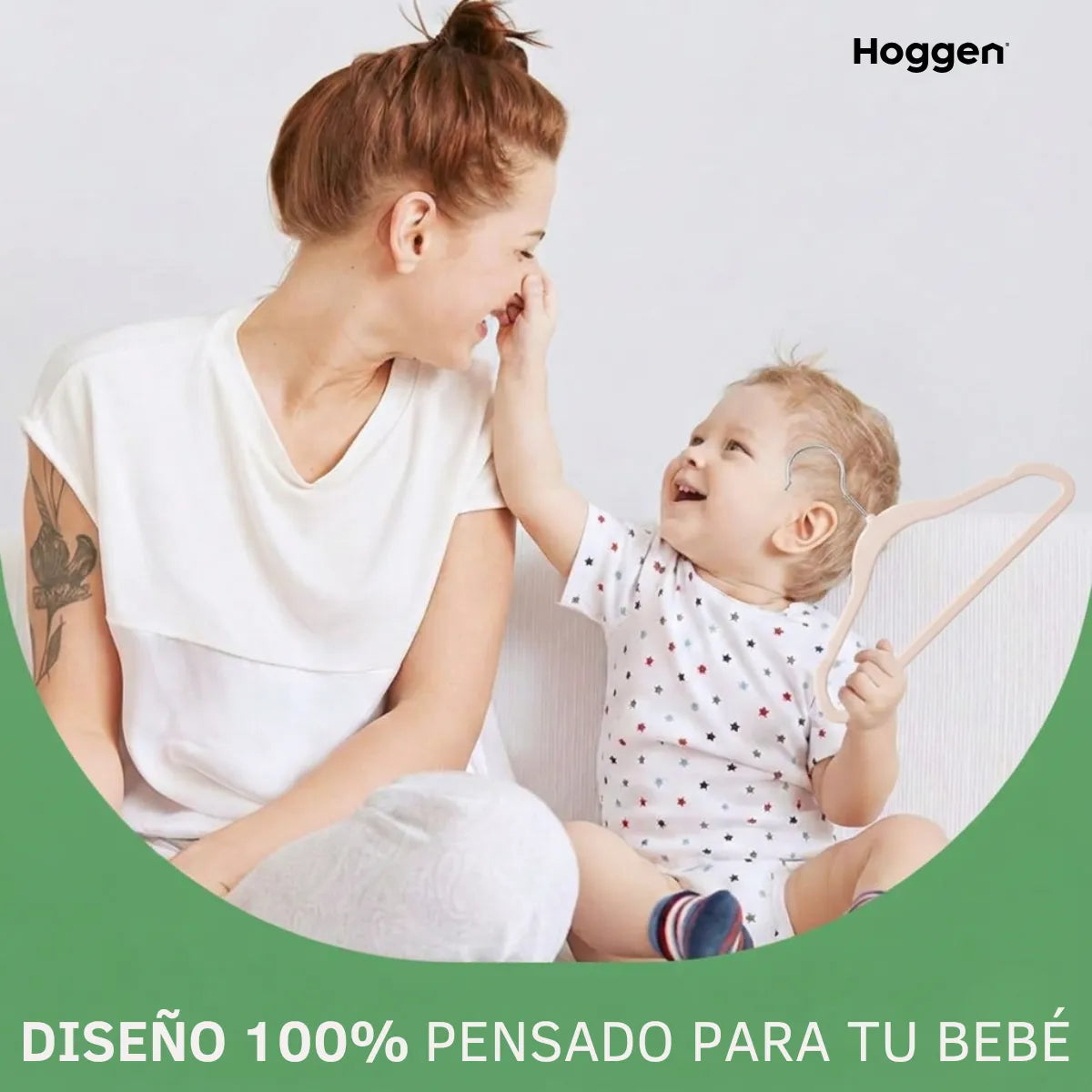 Perchas Terciopelo Rosa para Bebe X10 Unidades