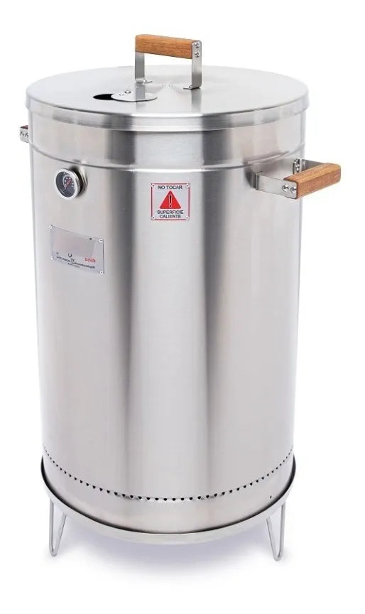 Asador Ahumador Barril Grande Basik