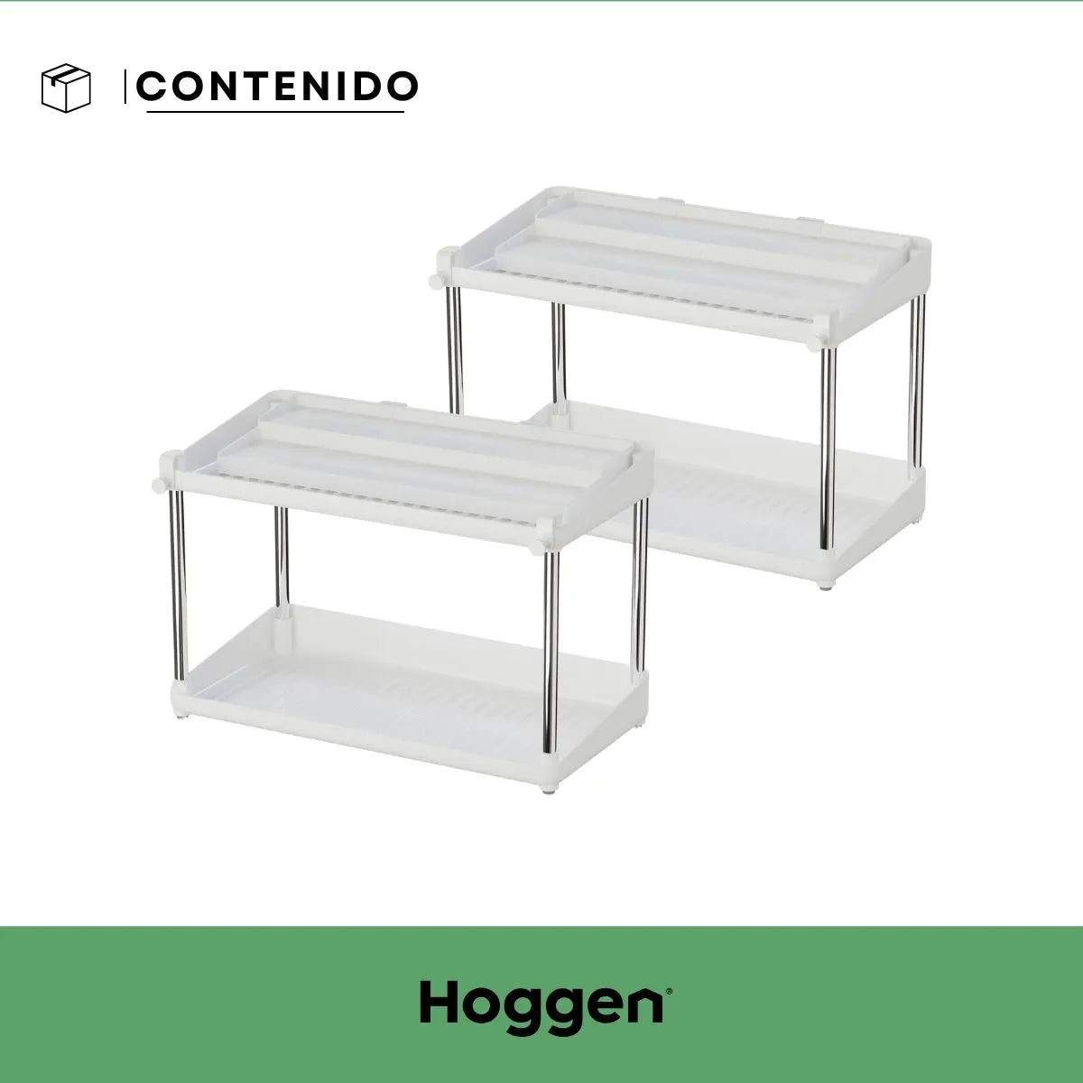 Estante Organizador Especiero de Cocina 2 Niveles