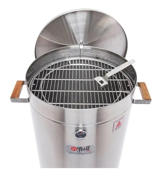 Asador Ahumador Barril Grande Basik