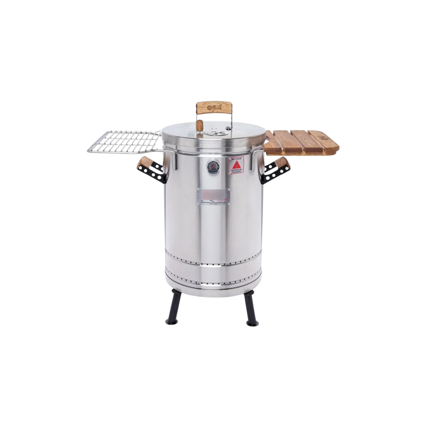 Asador Ahumador Barril Mediano Premium