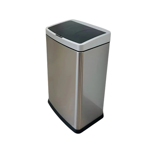 Papelera Tacho De Basura Acero Sensor Automatico 30 Lts Plateado Agregar a favoritos