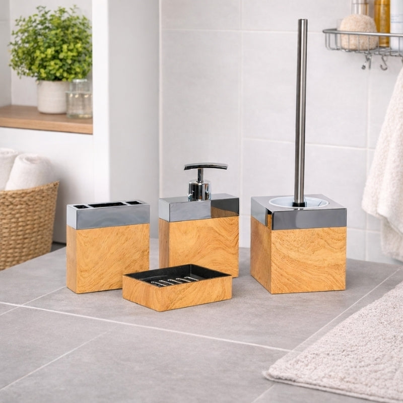 Kit para baño Simil Madera