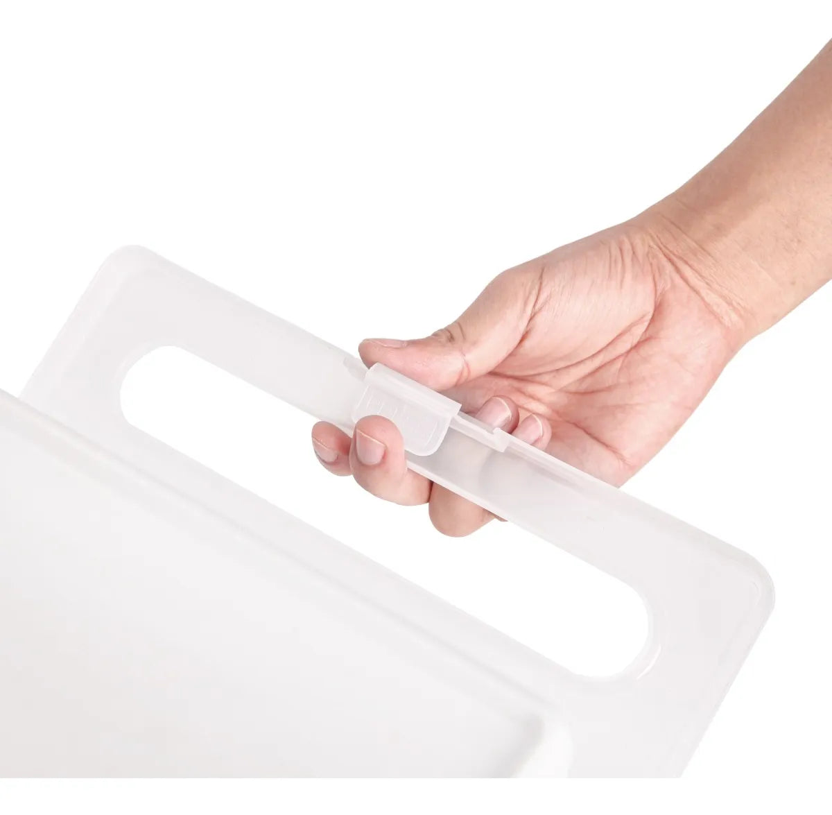 Caja Organizadora Multiusos Con Tapa Plastico Reforzado X4