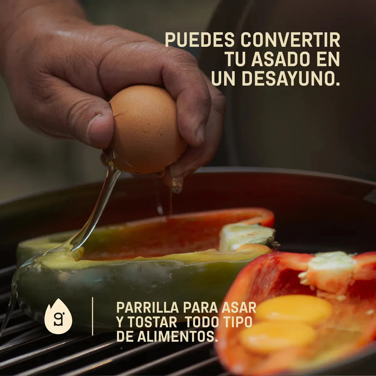 Asador Ahumador Barril Mini Basik