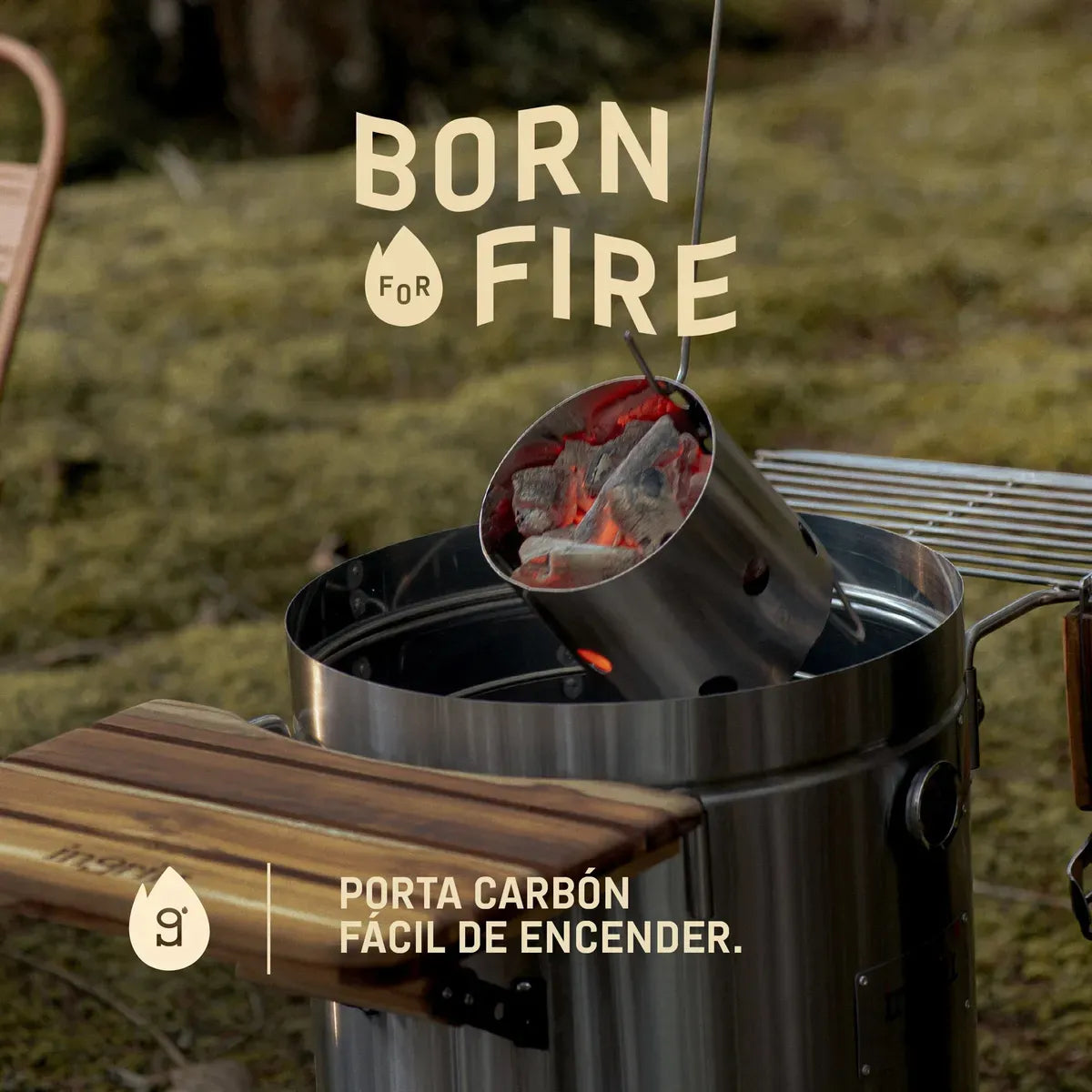 Asador Ahumador Barril Mediano Premium